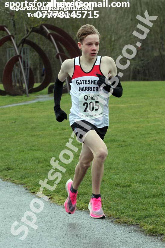 Senior mens NECAA Road Relays Champs., Hetton Lyons Oark, Hetton-le-Hole. Photo: David T. Hewitson/Sports for All Pics